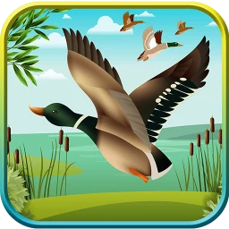 Icono de Caza de patos 3D: caza clásica